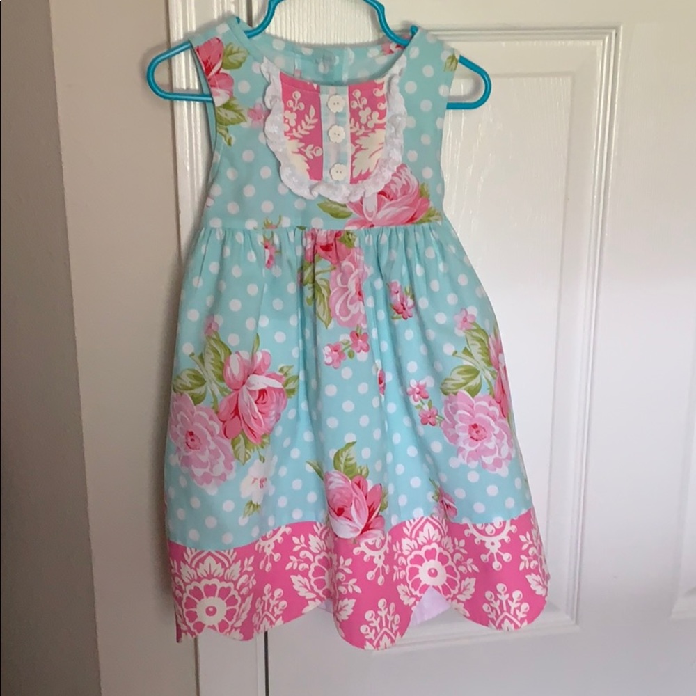 Peaches ‘n Cream floral dress